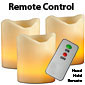 Remote Control Flameless Candles Set of 3, 3 Inch -Timer