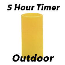 Flameless Outdoor 3 x 6 Candle with Timer