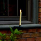 Set of 5 Outdoor Windowsill Candles - Pewter - Ivory Candle