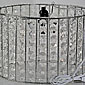 14 Inch Acrylic Crystal Beaded Chandelier
