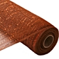 Wholesale Poly Mesh 20 Rolls Metallic Brown With Copper Foil