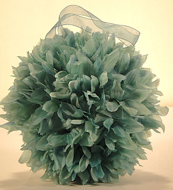 wedding decorations turquoise and green
