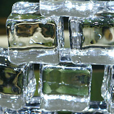 Clear Acrylic Ice Cubes 12 Pcs - 1 Inch Size