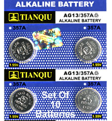 Alkaline Battery (set of 10) AG13