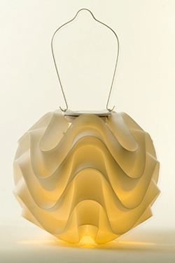Outdoor Soji Modern Solar 9 Inch Lantern