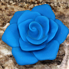 Blue LED Rose - Illuminates in Water