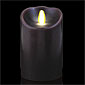 5 Inch Brown Luminara Flameless Candle - 5 Hour Timer