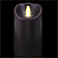 7 Inch Brown Luminara Flameless Candle - 5 Hour Timer