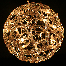 Indoor/Outdoor Lighted Hanging Sculpture-8