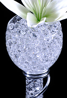 Clear Gel Floral Water To Beads