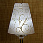 Wine Glass Vellum Swirl Decor Lamp Shade - Set of 12