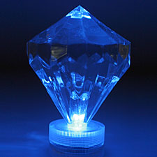Blue LED Diamond Event and Floral Party Lights - Submersible