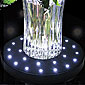 Floral Uplight Base 7 Inch - 23 Bright LED's