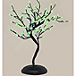 Battery Operated Green Bonsai Tree 18 Inch - 48 Lights