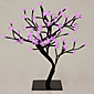Battery Operated Pink Bonsai Tree 18 Inch - 48 Lights