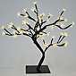 Battery Operated Warm White Bonsai Tree 18 Inch - 48 Lights