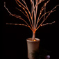 Gold Fiber Optic Decorative Twig Tree  36 Inches