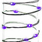 30 Purple LED Underwater String Lights Battery Operated - Timer