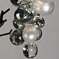 Decorative Grape Clusters - Clear and Frosted