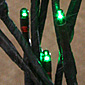Battery  Green Christmas Willow - 60 Bulbs - 40 Inch