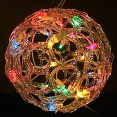 Indoor/Outdoor Lighted Hanging Sculpture-6