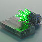Led Light Chain 8 Feet 20 Apple Green LED'S on Clear Wire
