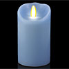 7 Inch Sky Blue Luminara Flameless Candle - 5 Hour Timer
