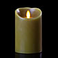 5 Inch Sage Luminara Flameless Candle - 5 Hour Timer