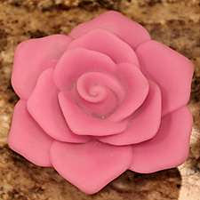 Mauve LED Rose - Illuminates In Water