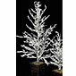 Cryatal Ice Tree In Decorative Square Pot - 36 Inch Tall