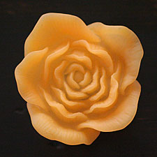Peach LED Rose - Illuminates In Water