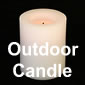 Outdoor Battery Operated Candle - 5 Hour Timer