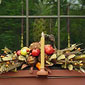 Set of 5 Outdoor Windowsill Candles - Redware - Beige Candle