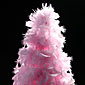 7 Foot Pink Feather Tree - Hand Crafted