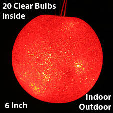 Lighted Hanging Ornament - 6