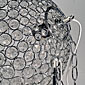 13 Inch Acrylic Crystal Hanging Sphere Pendant Lamp