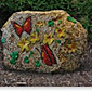 Stone Optic Ornamental Garden Rock-Butterfly