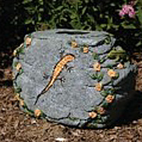 Stone Optic Ornamental Garden Rock-Gecko