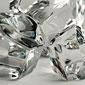 Set of 12 Clear Ice Pieces Assorted Sizes