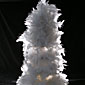 7 Foot White Feather Tree - Hand Crafted