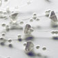 5 Foot Multishape White Pearl Beaded Garland