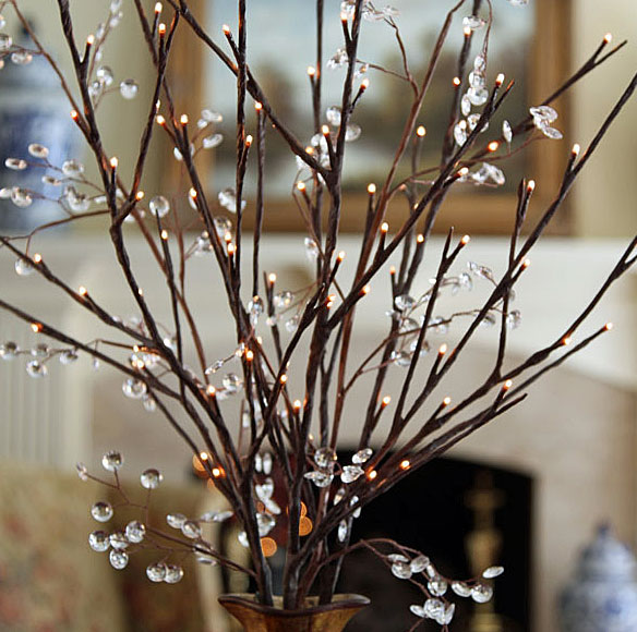 Lighted Willow Branch 96 Bulb 3 Stems From The Light Garden