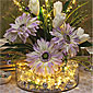 36 Gold LED String Lights Battery Operated - 6 Hour Timer