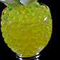 Yellow Gel Floral Water To Beads