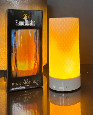 FLAME ILLUSION XL MODULE 7.5 INCH HIGH From The Light Garden