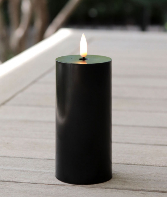 Outdoor candles with timer hotsell
