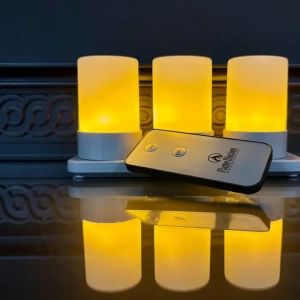 Micro Flame Illusion Rechargeable (Set of 3) From The Light Garden