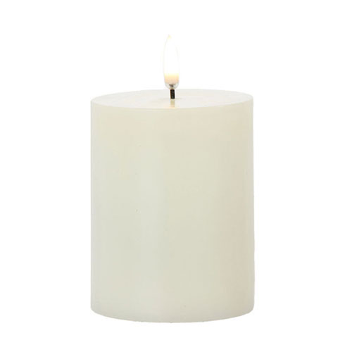 Illuminated Garden Uyuni Flameless Candle 3 x 5 Ivory Pillar