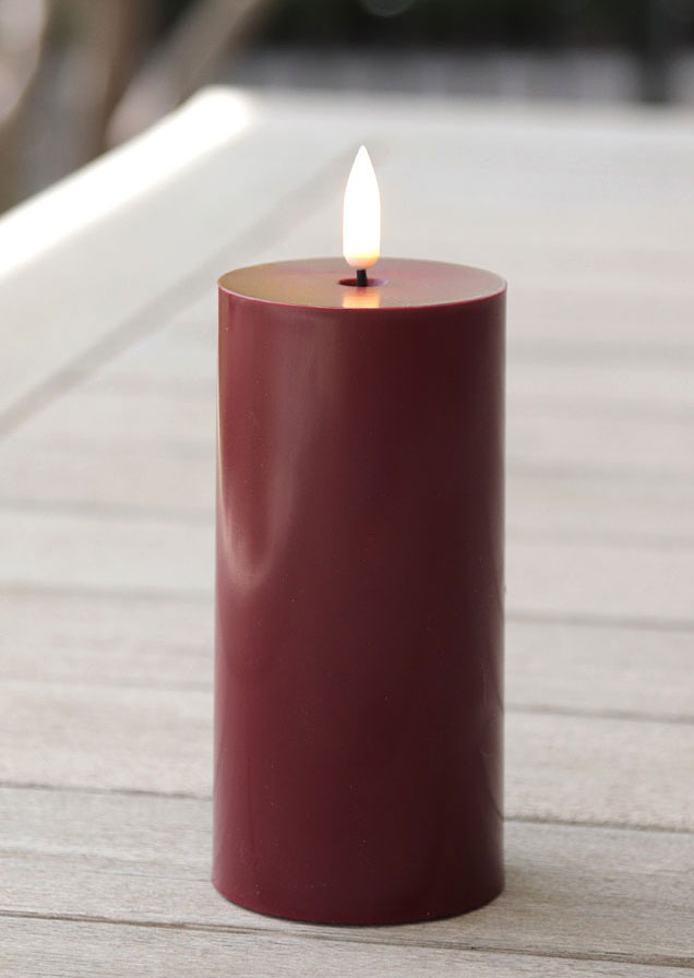 Outdoor battery candle hotsell