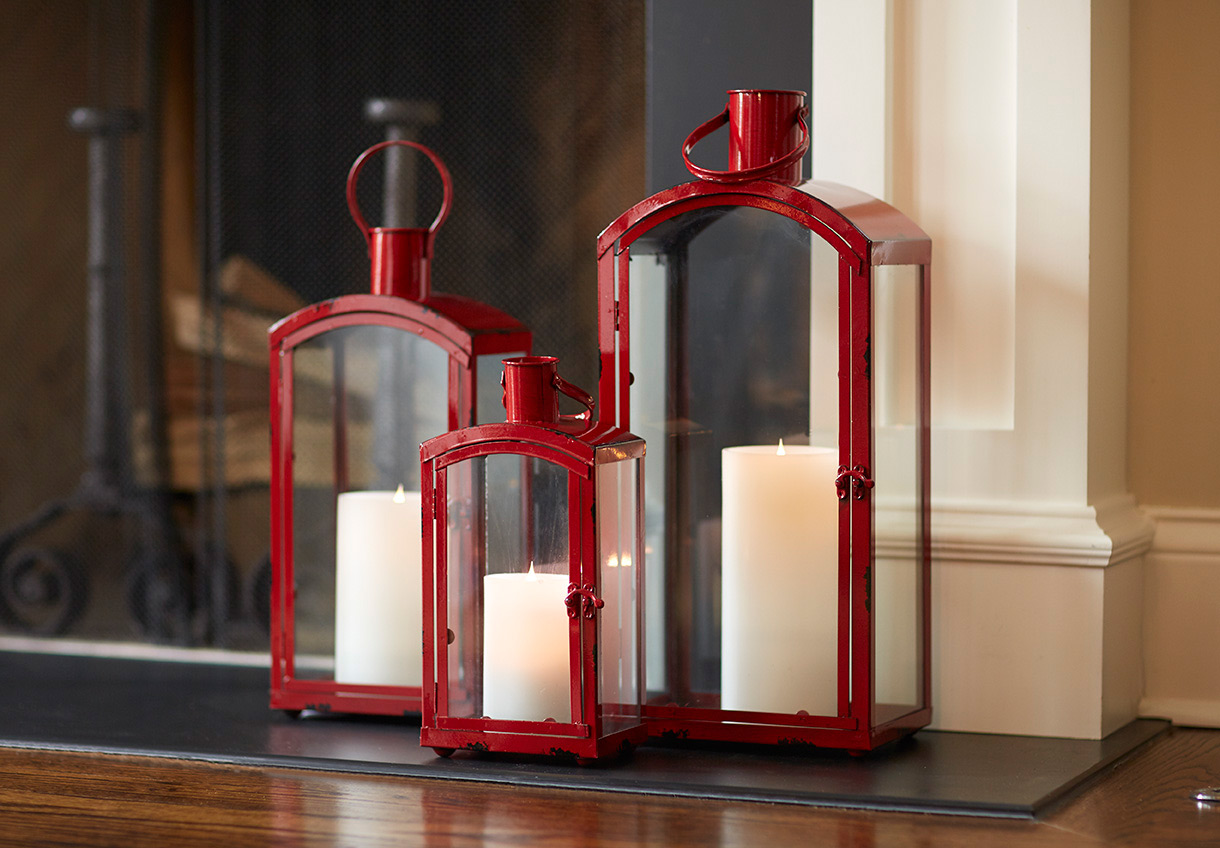 Garden electric lanterns